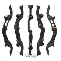 F Interface 62 Recurve Bow 19 Riser 25-60lbs Limbs Archery Hunting Target US