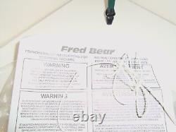 FRED BEAR ARCHERY RECURVE BOW Green 60 25/30lb with String & Instructions NEW