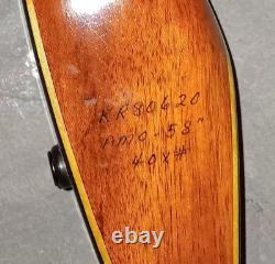 FREE SHIP GREAT CONDITION 70s Bear Grizzly RH Recurve Bow 58 40# / Carry Case