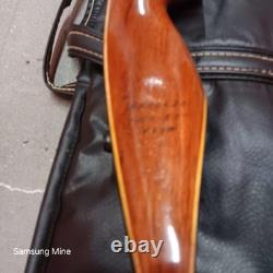 FREE SHIP GREAT CONDITION 70s Bear Grizzly RH Recurve Bow 58 40# / Carry Case