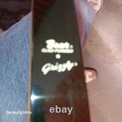 FREE SHIP GREAT CONDITION 70s Bear Grizzly RH Recurve Bow 58 40# / Carry Case
