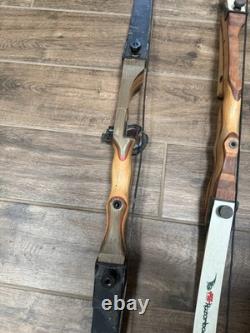 Fleetwood Archery Monarchy Recurve Bow 62 40lbs PSA Lot 19 Arrows