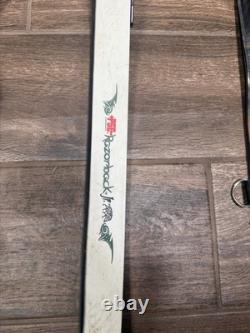 Fleetwood Archery Monarchy Recurve Bow 62 40lbs PSA Lot 19 Arrows