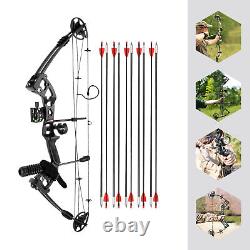 For Adult Hunting Training Compound Bow Recurve Bow &12x Arrows Set Right Hand