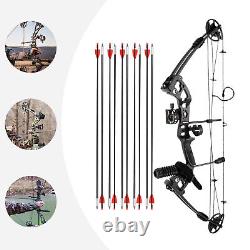 For Adult Hunting Training Compound Bow Recurve Bow &12x Arrows Set Right Hand