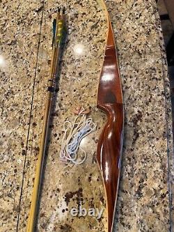 Fred Bear Alaskan Vintage Recurve Package LH 1969 20# 62 inch