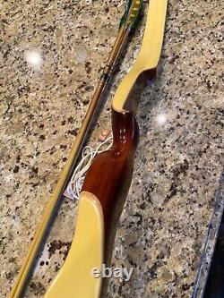 Fred Bear Alaskan Vintage Recurve Package LH 1969 20# 62 inch