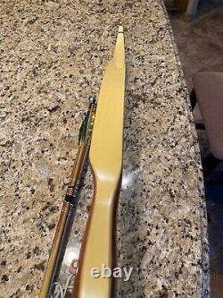 Fred Bear Alaskan Vintage Recurve Package LH 1969 20# 62 inch