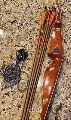 Fred Bear Tigercat LH 1967 25 pound Vintage Package Recurve