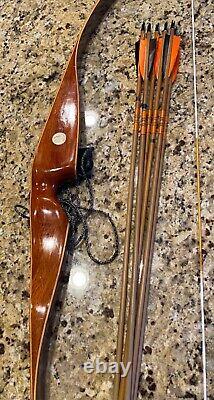 Fred Bear Tigercat LH 1967 25 pound Vintage Package Recurve