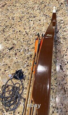 Fred Bear Tigercat LH 1967 25 pound Vintage Package Recurve