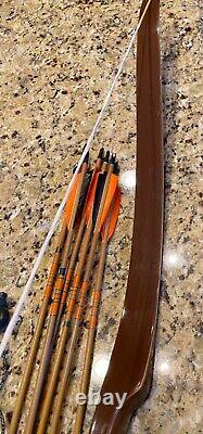 Fred Bear Tigercat LH 1967 25 pound Vintage Package Recurve