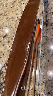 Fred Bear Tigercat LH 1967 25 pound Vintage Package Recurve