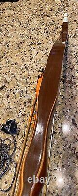 Fred Bear Tigercat LH 1967 25 pound Vintage Package Recurve