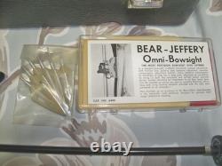 Fred Bear Vintage Take-Down Recurve Bow 3-2894 1970s + Many Extras EXCELLENT