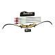 Galaxy Sage Deluxe Right Hand Take Down Recurve 62 Bow Package