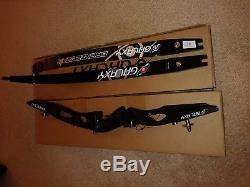 Galaxy Crescent olympic recurve bow black riser LEFT HANDED