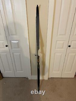 Galaxy Sage Elite 62 Recurve Bow 35 lb, rest, plunger, new string, and Tab