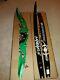 Galaxy Crescent Olympic Recurve Bow Green Riser Black Limbs Right Handed
