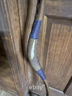 Gorgeous Horn Inlayed Handmade Hungarian Hun Adult Archery Bow (65lbs At 32)