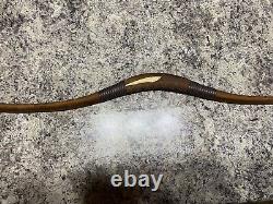 Gorgeous Horn Inlayed Handmade Hungarian Hun Adult Archery Bow (65lbs At 32)