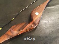 Great Plains #40 at 28, 60 Kiowa Recurve Bow and matched arrows