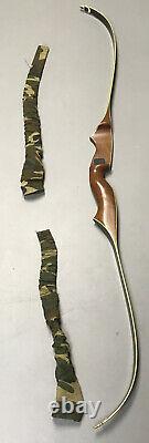 HERTERS MATCH HUNTER Recurve Archery Bow RIGHT Handed #46 63 1/2 String 58 In