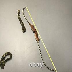 HERTERS MATCH HUNTER Recurve Archery Bow RIGHT Handed #46 63 1/2 String 58 In