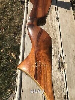 HERTERS PERFECTION SITKA Recurve Archery Bow Left Handed 52# @ 28 And 58 Long