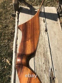 HERTERS PERFECTION SITKA Recurve Archery Bow Left Handed 52# @ 28 And 58 Long