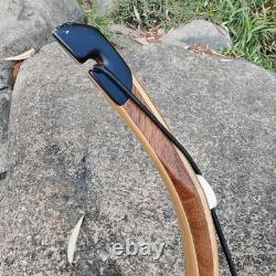 Handcrafted Oak & Bamboo 54 Recurve Horsebow 20-55lbs AF Archery Tatar Design