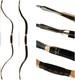 Handmade 52'' Traditional Black Tatar Horse Bow Recurve Archery Hunting & Targ