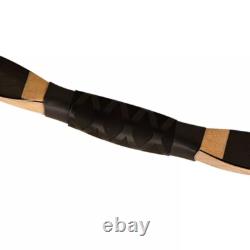 Handmade 52'' Traditional Black Tatar Horse Bow Recurve Archery Hunting & Targ
