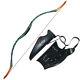 Handmade Horse Bow Set Traditional Archery Recurve Bow Hunting 20-50lbs & Bag