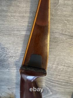 Handmade Wood Recurve Bow Right Hand Vintage / Similar To Bear + Accessories