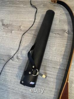 Handmade Wood Recurve Bow Right Hand Vintage / Similar To Bear + Accessories