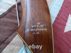 Herter's International Match Hunter 63 1/2 Lh Recurve Bow 40# 28 Draw