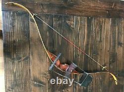 Herter's Recurve Bow, 45 LBS Draw, 52 Length, Attachable Metal Quiver