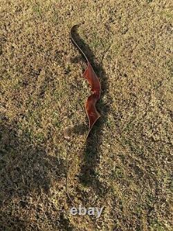 Herters Perfection Sambar 66 inch Recurve Bow 50lbs Excellent Condition Vintage