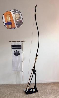 Higosozan Kyuzen 11kg Namisun Yumi Kyudo Archery Bundle Yugake Bamboo Ya 100cm