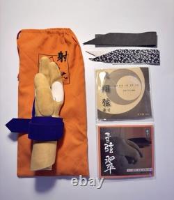 Higosozan Kyuzen 11kg Namisun Yumi Kyudo Archery Bundle Yugake Bamboo Ya 100cm