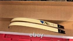 Hoyt 70 Gold Medalist Wood Recurve Takedown Limbs 44 Lb 46lb