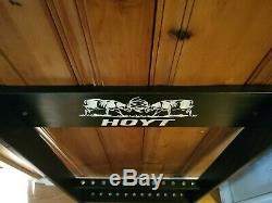 Hoyt Bow Rack Compound Bow Traditional Recurve Solid Wood Bowrack Walnut, Cedar
