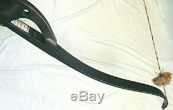 Hoyt Buffalo Bow Recurve Right 55 lb. Draw with Hoyt Case Excellent Condition