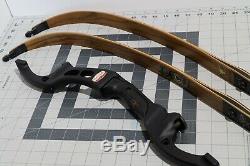 Hoyt Buffalo Recurve Bow 45lb Limbs Right-Handed Fred Eichler Signature Series