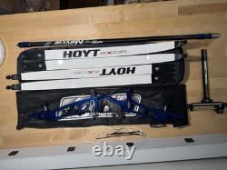 Hoyt Horizon Recurve Bow Set Bundle (2) 25 Risers, (3) Pairs Excel Limbs + Ba