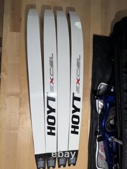 Hoyt Horizon Recurve Bow Set Bundle (2) 25 Risers, (3) Pairs Excel Limbs + Ba