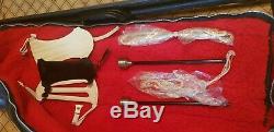 Hoyt Pro Medalist T/D Recurve Bow with Case Arrows instructions extra bow string
