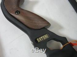 Hoyt Satori 17 Recurve bow Right Hand Black Riser & 45# Small Maple Limbs