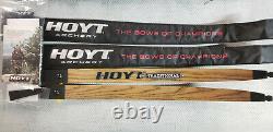 Hoyt Satori 21 RH Wilderness Riser with Medium Maple Limbs